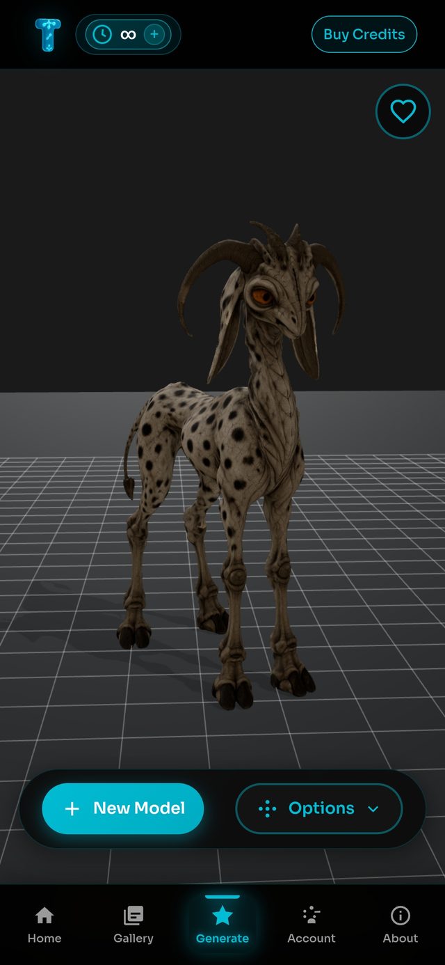 Het afgewerkte 3D-model in de viewer